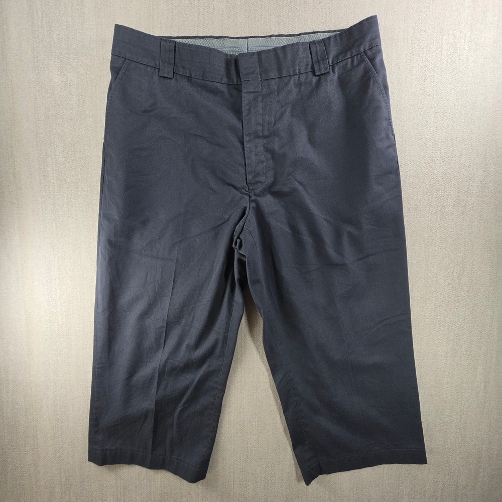 Blauer Tactical Shorts Men 40x22 Navy Blue Gripper Waistband Twill Professional